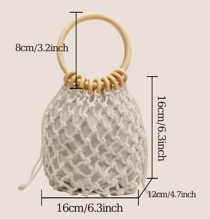 Woven Ocean Purses